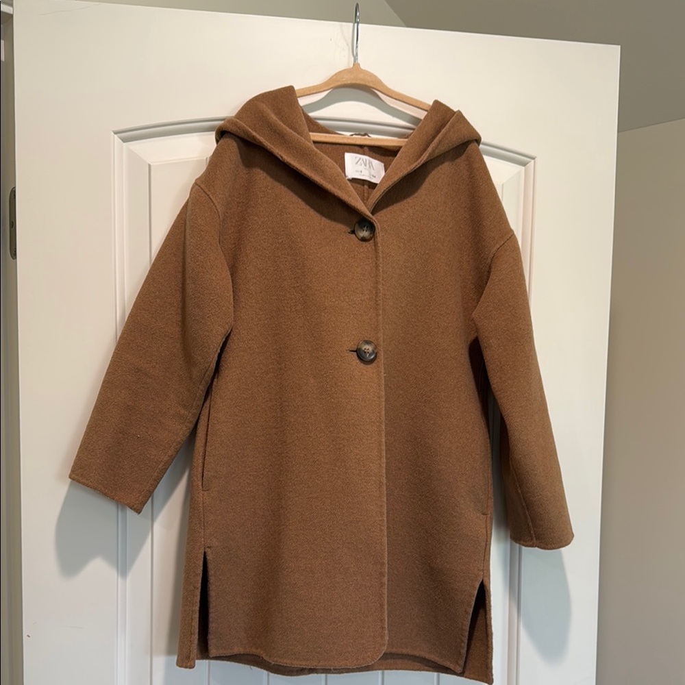 Zara Brown Kids Coat
